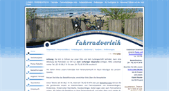 Desktop Screenshot of fahrradverleih-sellin.de